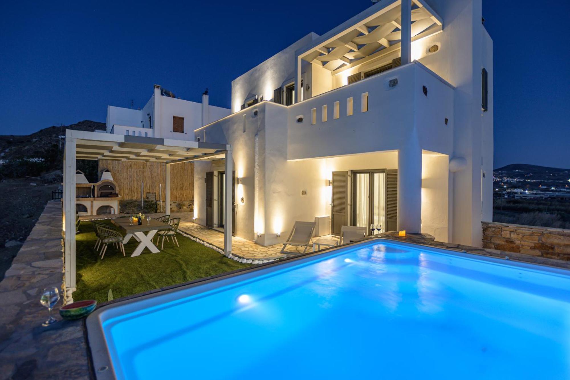 Villa Bazeos Αγγίδια Εξωτερικό φωτογραφία